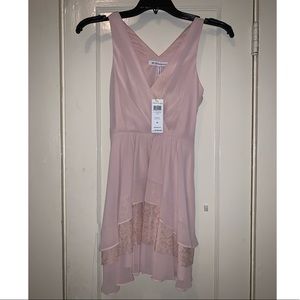 BCBGeneration Light Pink Lace Dress